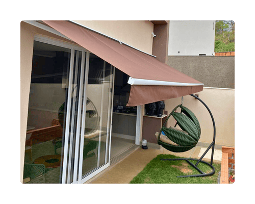 Toldo articulado automatizado