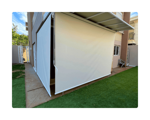 Toldo rolô em Tela Screen