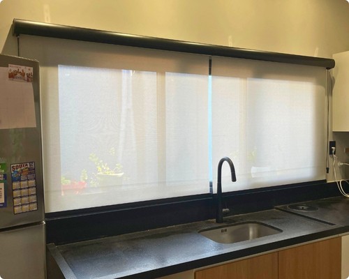 Persianas em tela solar screen